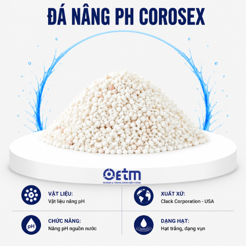 Đá nâng pH COROSEX